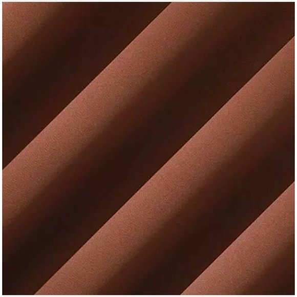 Sun Zero Nordic Theater Grade  100% Blackout  Curtain Single Panel 52x63in Terra - Picture 4 of 8